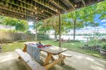 Perfect waterfront location with a private boat dock for your use