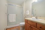 Full bathroom with a shower