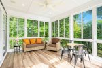 Magical sunroom is great for spending time together 