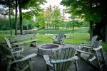 Association fire pit area 