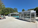 Association swimming pool and hot tub open year round for your use 