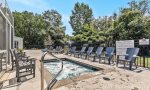 Association swimming pool and hot tub open year round for your use 