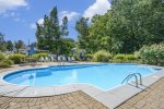 Marina association swimming pool open in the summer months only 