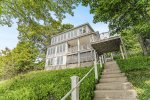 Enjoy private stairs down to your private beach on Lake Michigan 