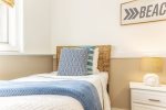 This condo has many cozy corners to recharge 
