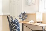 Work desk in the twin bedroom