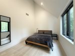Upper level queen bedroom with a southern outlook 
