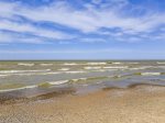 Pier Cove Beach on Lake Michigan 