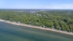 A short walk to Douglas Beach on Lake Michigan 