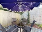 Enjoy an alfresco meal on the patio