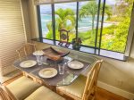 Dining area with bay view