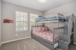 Bedroom 3 - Trundle bunkbed twin top, bottom full size bed, twin trundle 
