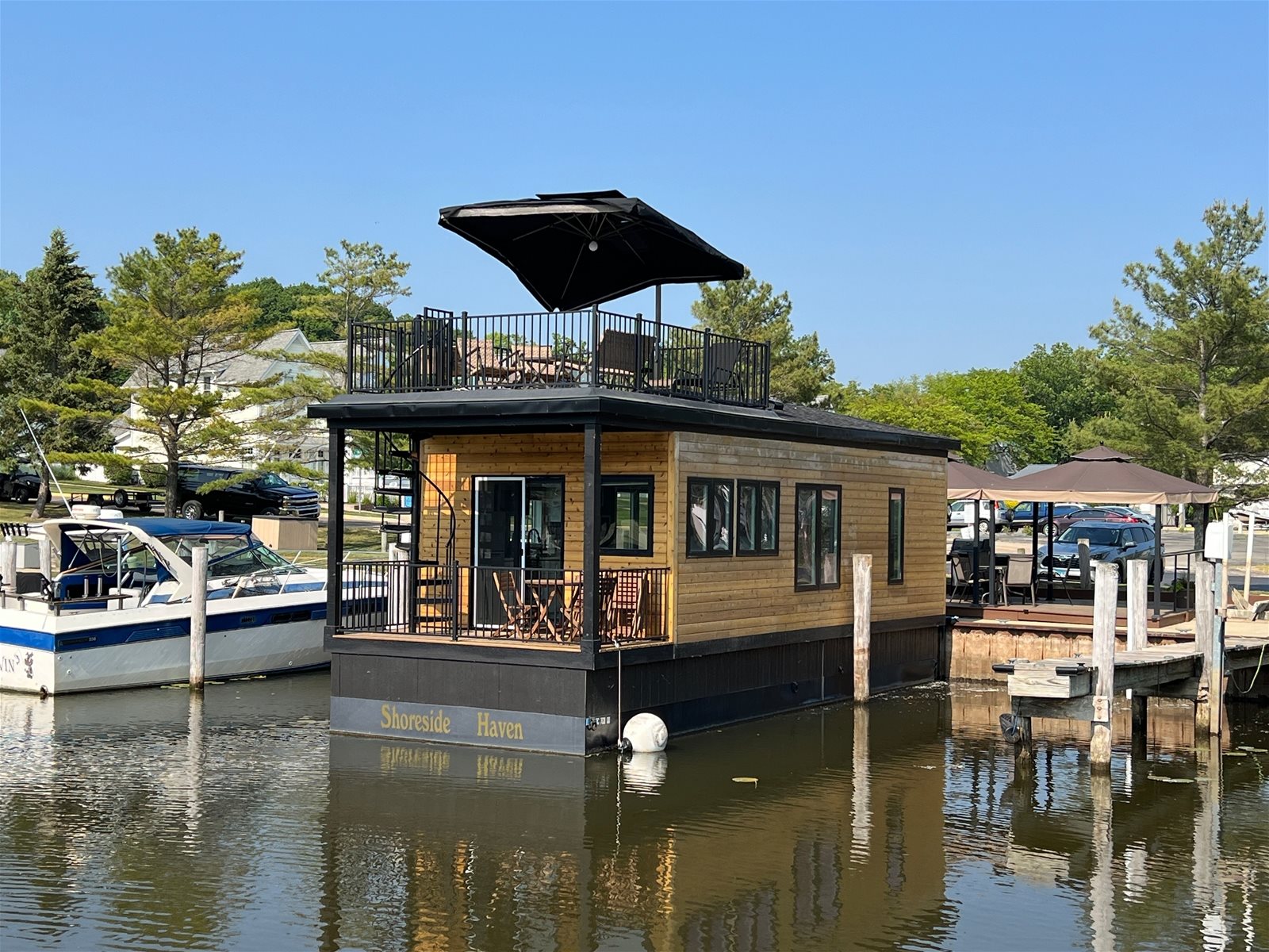 South Haven, Michigan Tiny Home, TFC, Floating Cottage, House on the ...