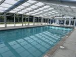 Harbor Club pool with enclosure closed