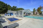 Harbor Club Pool and Hot Tub open year round enclosed in winter