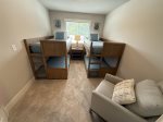 Upper Level Twin Bunk Room w/4 twin beds 