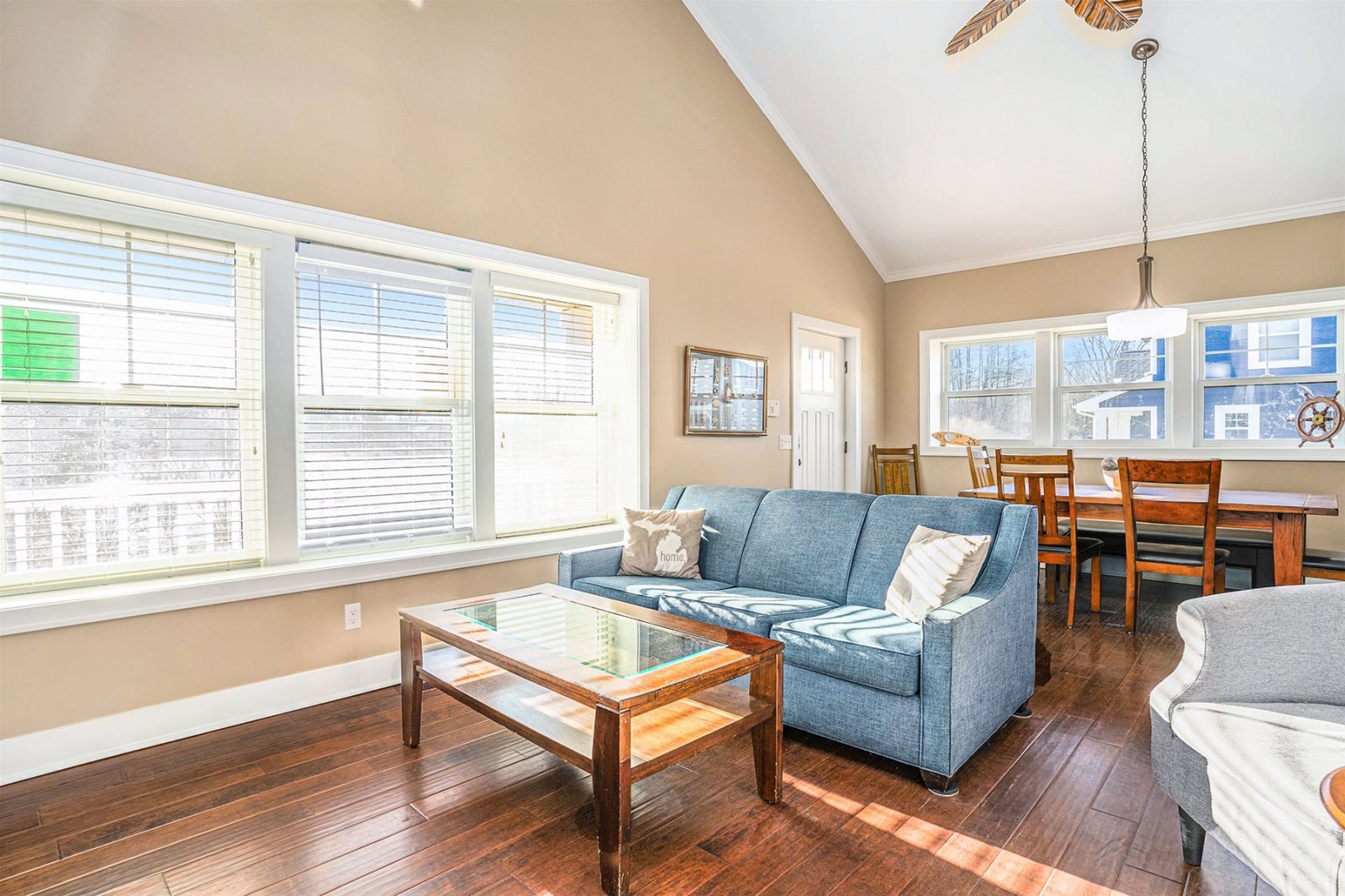 South Haven, Michigan vacation rental home with seasonal pool access for 12 guests near Black