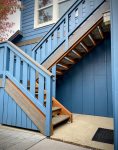 Stairs to Entrance & Storage Area