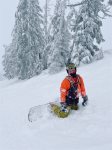 Snowboarding at Mt Bachelor