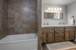 Primary Bathroom with Tub