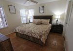 King bed in the main suite