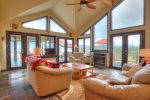 Lake View Lodge - Cliffhanger with Stunning Views above Silverthorne $8800 per month 