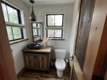 Half bath on 2nd floor