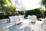 Outdoor seating and Outdoor Kitchen