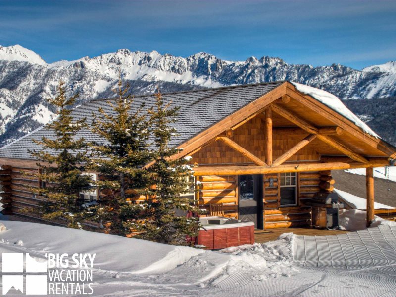 Big Sky Lodging Cowboy Heaven Cabin Luxury Big Sky Mt Rental