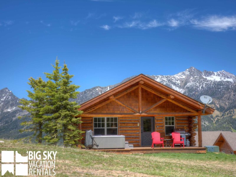 Big Sky Lodging Cowboy Heaven Cabin Luxury Big Sky Mt Rental