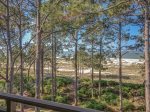 Private Balcony off guest bedroom looks out on the Calibogue Sound and Atlantic Ocean