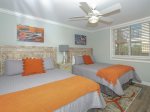 Guest Bedroom with Two Queen Beds and New Tuft and Needle Mattresses at 2403 Island Club