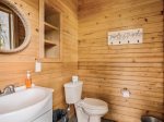Outdoor Bathroom off Patio at 28 Stoney Creek