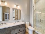 Guest Bathroom with Shower at 22 Bradley Circle