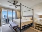 Third Floor Guest Bedroom with King Bed and Ocean Views at 22 Bradley Circle