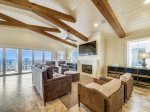 Fourth Floor Living Room with Ocean Views at 22 Bradley Circle