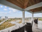 Fourth Floor Balcony with Ocean Views at 22 Bradley Circle