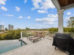 Pool Deck with BBQ Grill at 22 Bradley Circle