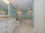 NEW FOR 2019 Master Bathroom at 5303 Hampton Place features a double vanity at 5303 Hampton Place