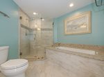 Master Bathroom Also Features a Separate Tub and Shower at 5303 Hampton Place