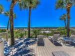 Sun Deck at the Hampton Place Pool in Palmetto Dunes