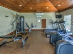 The Fitness Center at Hampton Place is for guest use
