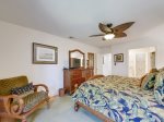 Master Bedroom with Flat Panel TV at 1469 Sound Villa