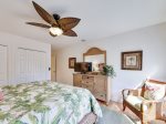 Guest Bedroom with Flat Panel TV at 1469 Sound Villa