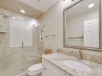 Private Guest Bathroom with Shower Only at 1469 Sound Villa