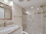 Downstairs Bathroom makes the Den an additional bedroom space at 1469 Sound Villa
