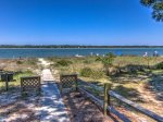 Beach Path at 1469 Sound Villa makes getting your toes in the sand easy