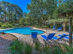 Sound Villa Complex Pool on Hilton Head Island