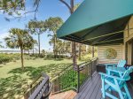 Balcony with Walk Out Access to the Beach Path at 1848 Beachside Tennis