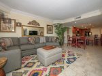 Living Room, Dining Area and Kitchen at 1848 Beachside Tennis